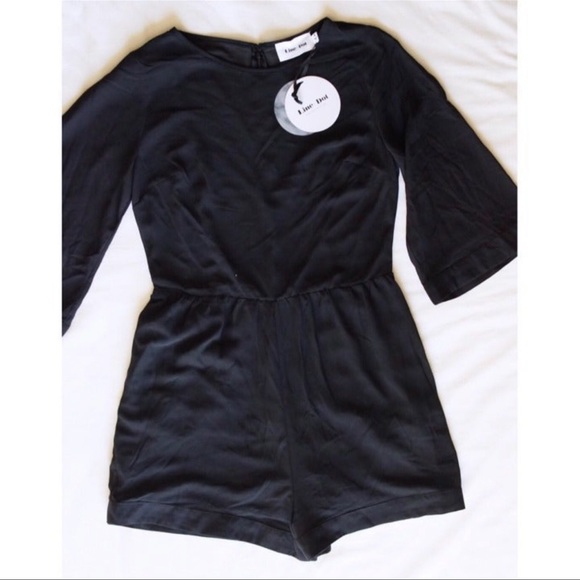 LINE DOT Black Romper size small - Picture 7 of 12